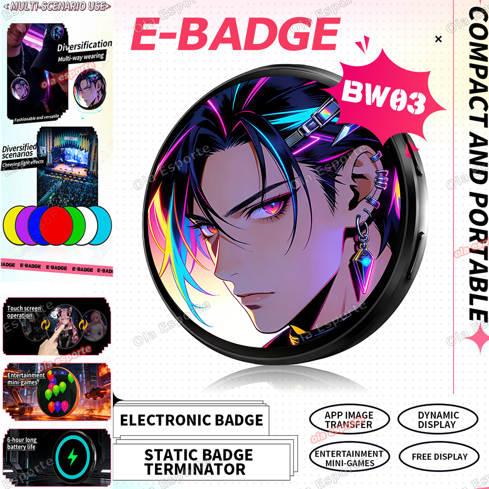 Smart Home Icon - Smart Electronic Badge Electronic Display Video