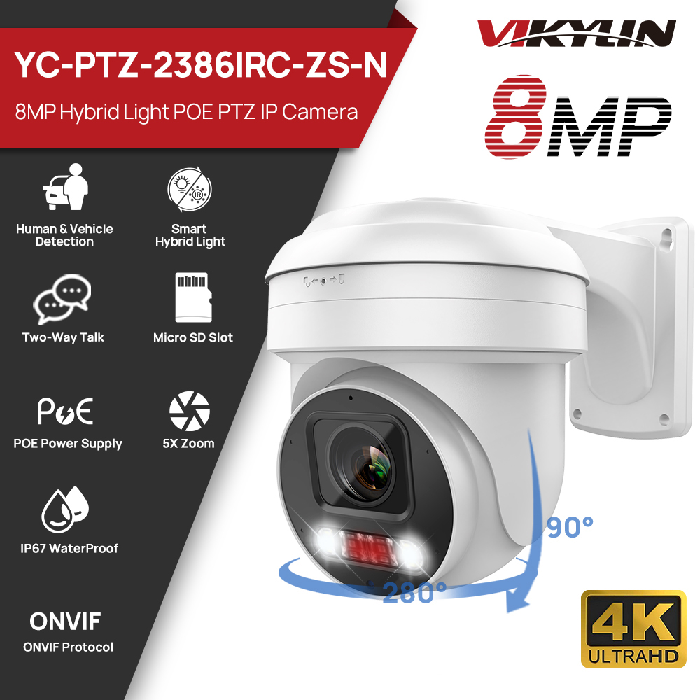 Homesmart Online - Vikylin PTZ 5X Optical Zoom 8MP