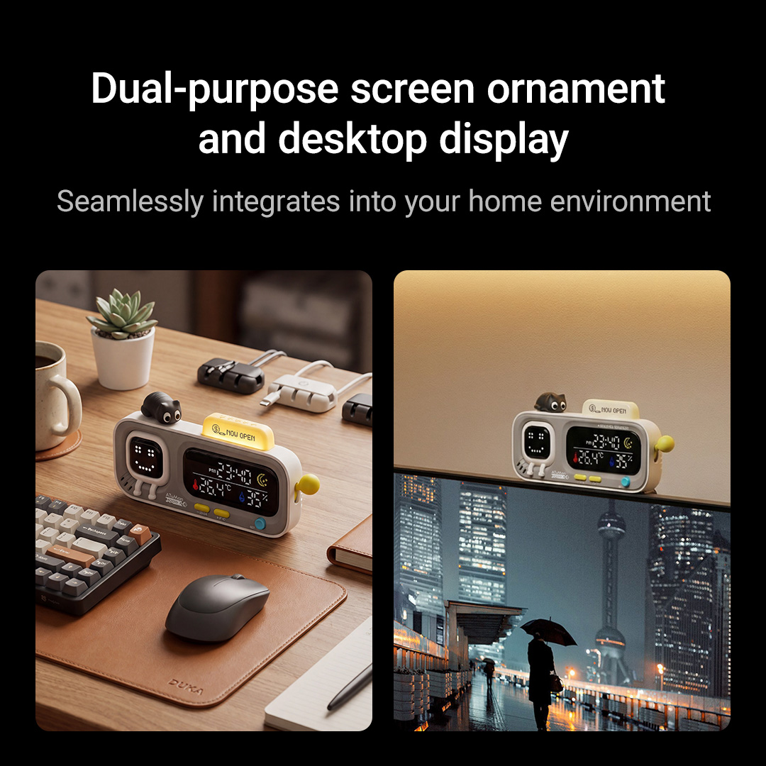 DUKA MOODA Smart Desktop Tempe - Smart Energy Monitor ulasan dan harga