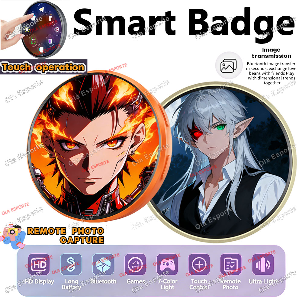 Anime E-Badge Display Pin 1.85 - Smart Home Icon ulasan dan harga