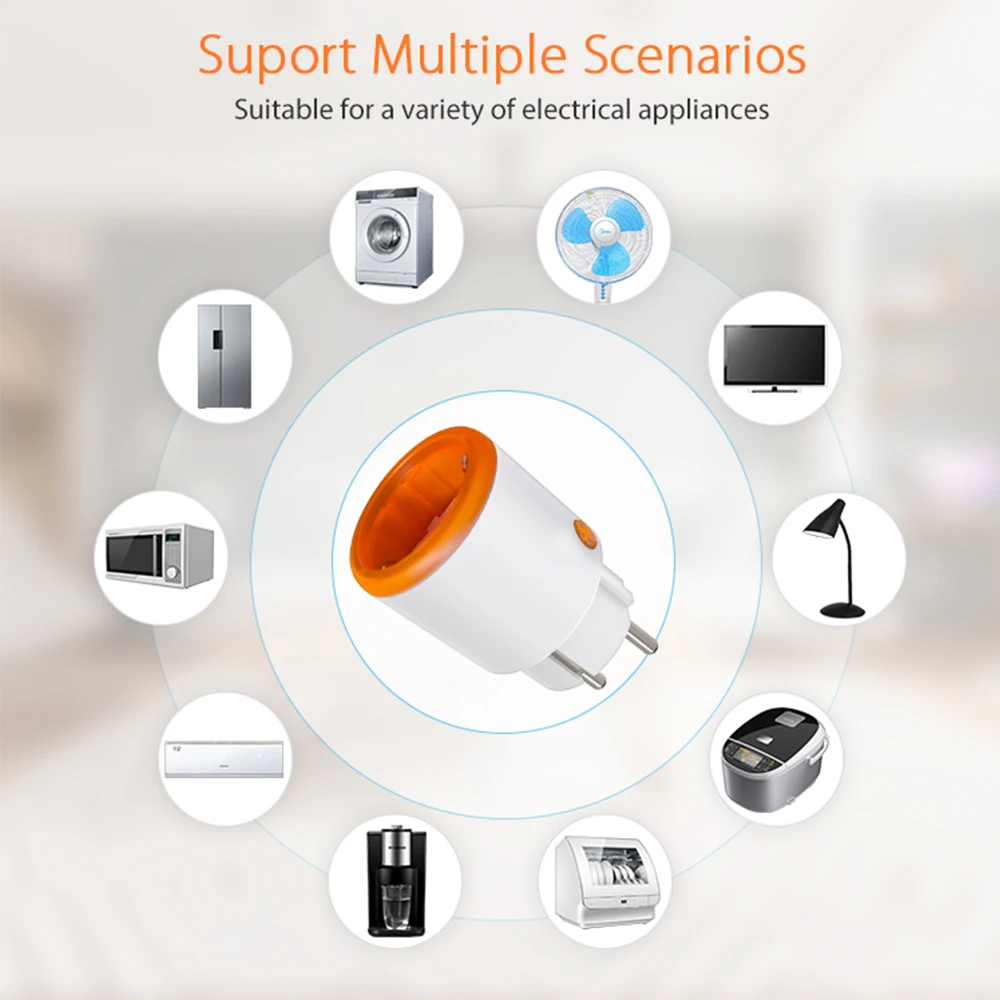 Haozee Tuya Smart Zigbee Plug  - Smart Energy Monitor ulasan dan harga