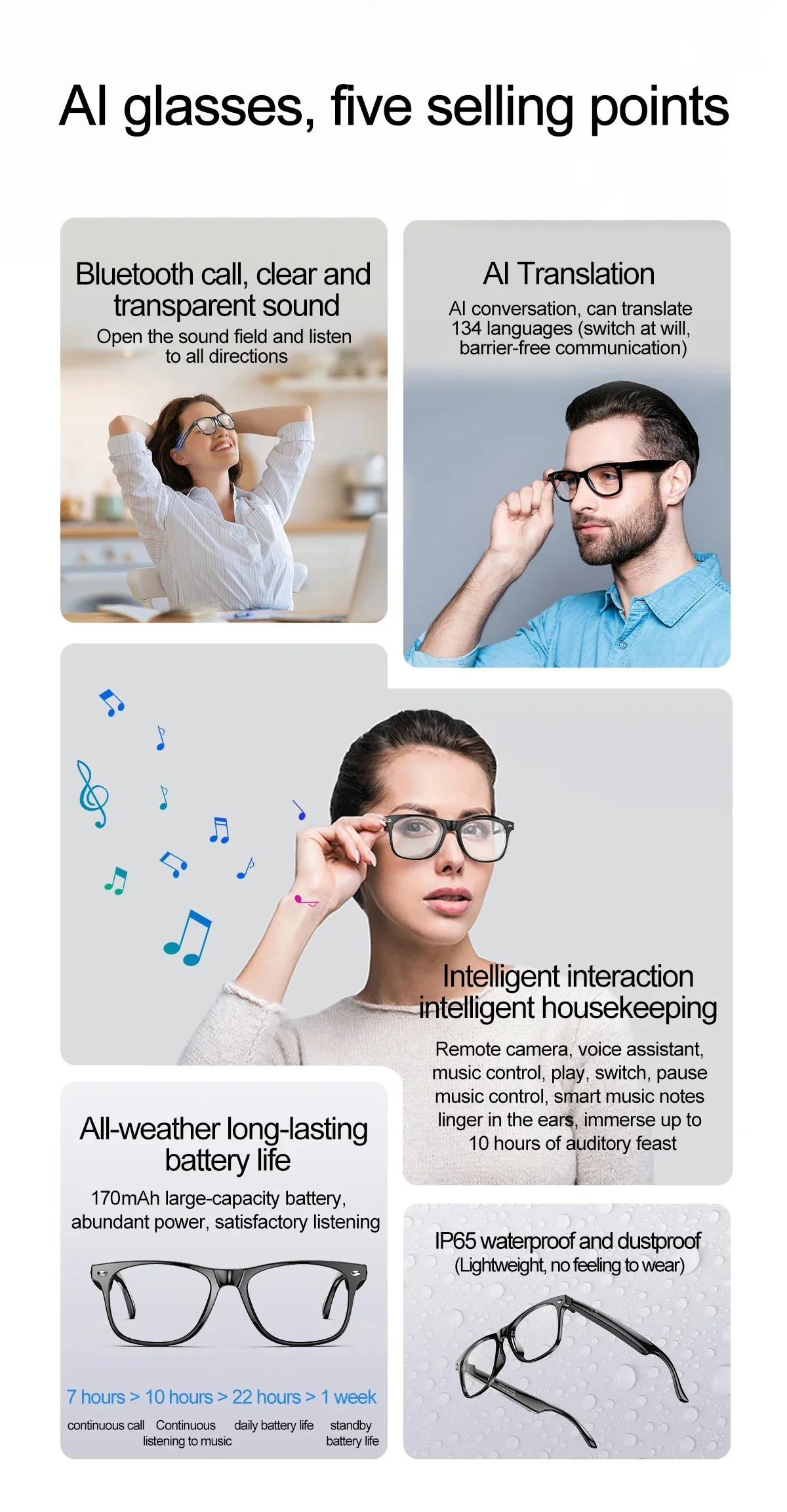 W100 Smart Glasses 134 Online  - Homesmart Online ulasan dan harga