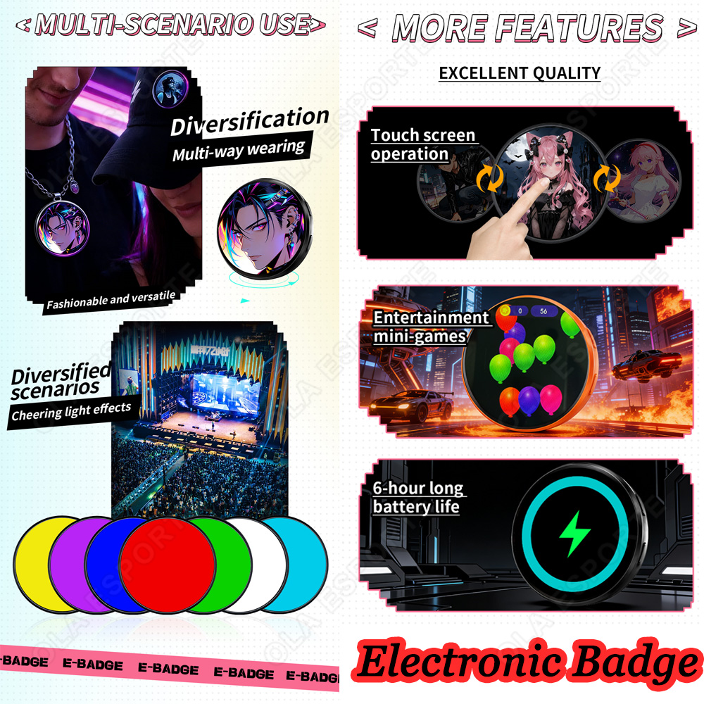 Smart Electronic Badge Electro - Smart Home Icon ulasan dan harga