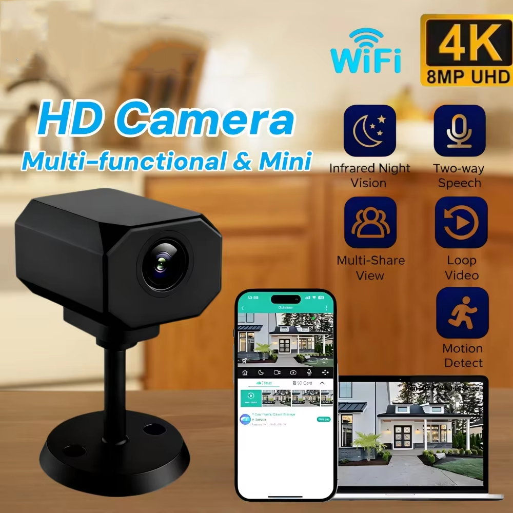 4K HD WiFi Security Camera for - Smart Home Solution ulasan dan harga