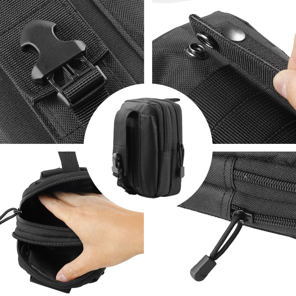 Tactical Waist Pouch Molle Wai - Smart Home Solution ulasan dan harga