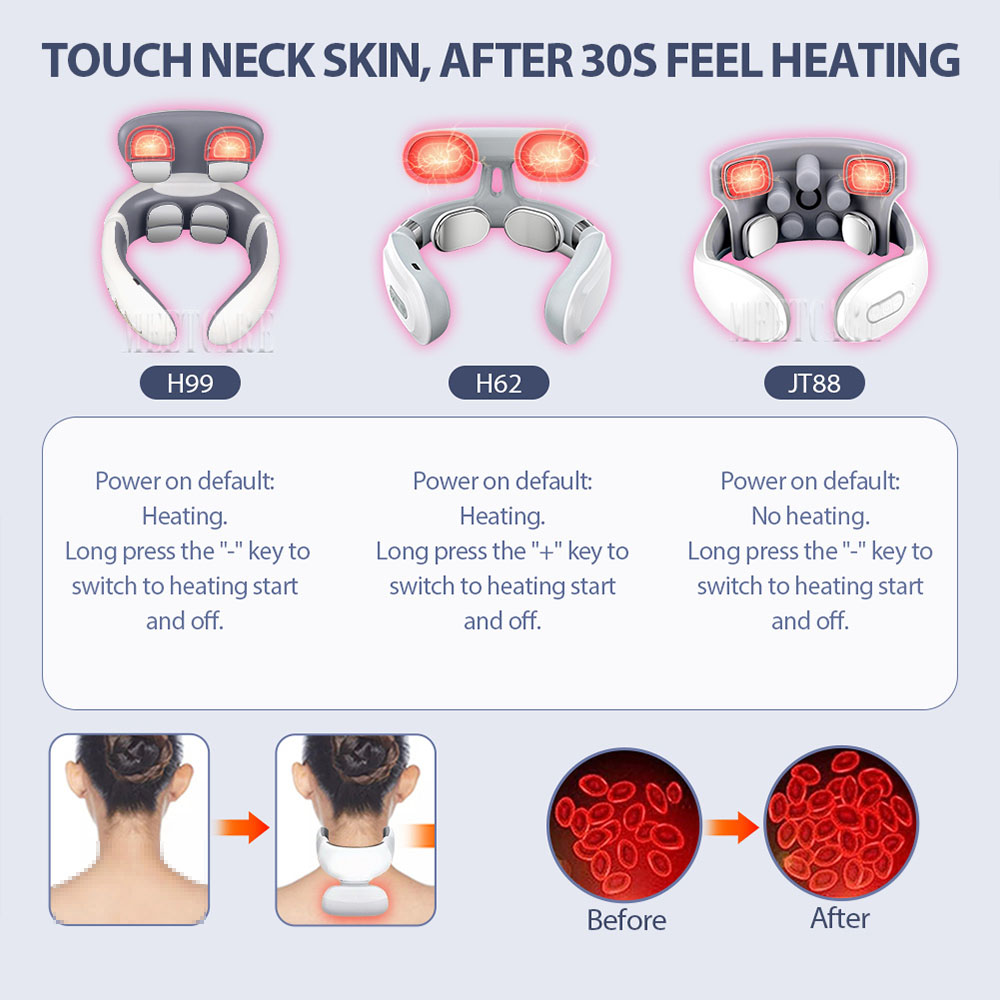 TENS Pulse Back Neck Massage W - Smart Home Solution ulasan dan harga