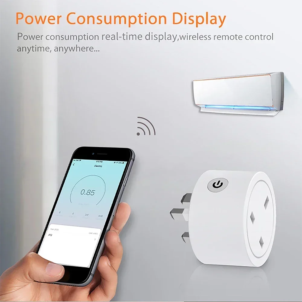 Zigbee Smart Plug 16A UK Socke - Smart Home Solution ulasan dan harga