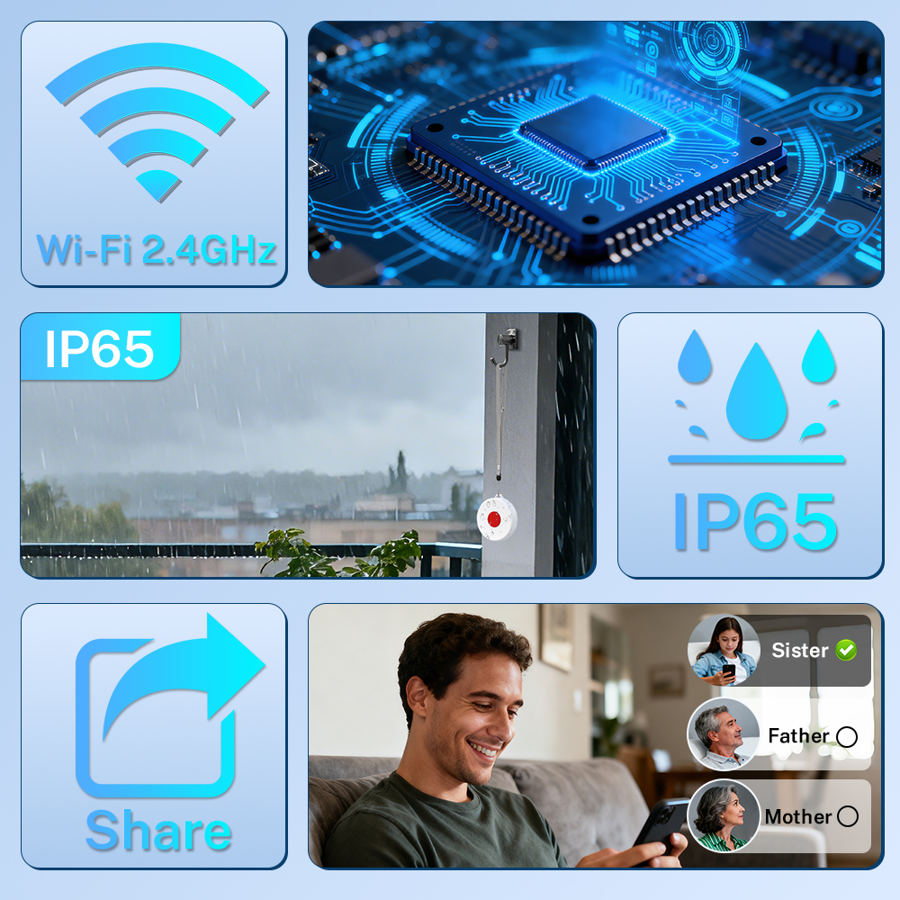 Tuya ZigBee Smart Button IP65  - Smart Home Switch ulasan dan harga