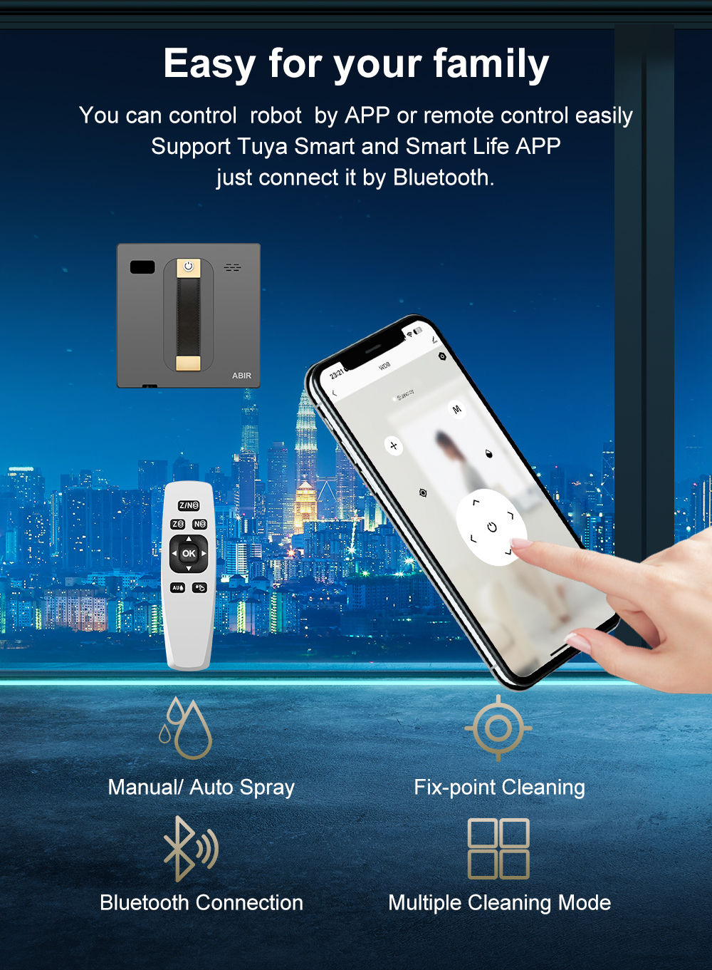 ABIR WD8 Smart Home Cleaning A - Homesmart Online ulasan dan harga