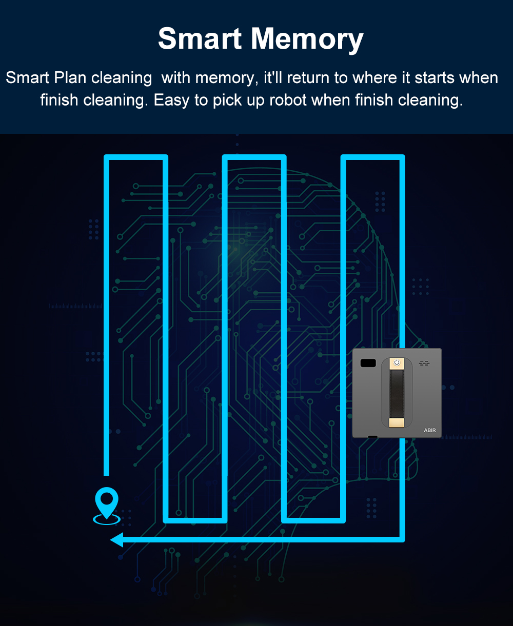 ABIR WD8 Smart Home Cleaning A - Homesmart Online ulasan dan harga