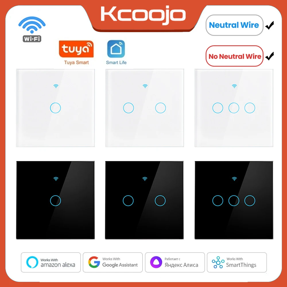 Tuya Wifi EU Smart Switches 1/ - Smart Home Switch ulasan dan harga