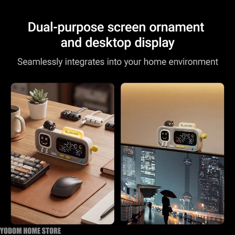 LED Smart Alarm Clock Room The - Smart Home Icon ulasan dan harga