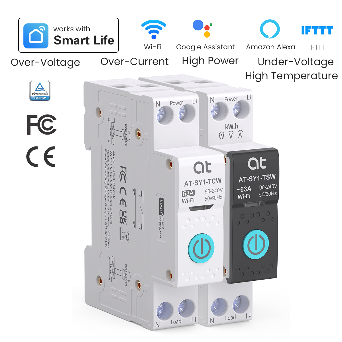 Tuya WiFi Circuit Breaker Smar - Smart Home Switch ulasan dan harga