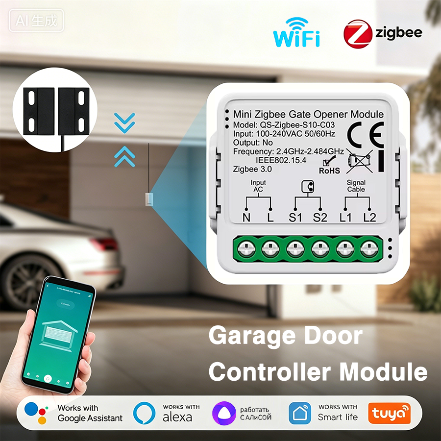Tuya Smart WiFi or Zigbee Gara - Smart Home Solution ulasan dan harga