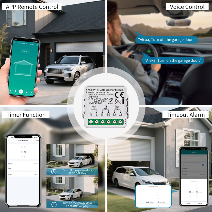 Tuya Smart WiFi or Zigbee Gara - Smart Home Solution ulasan dan harga