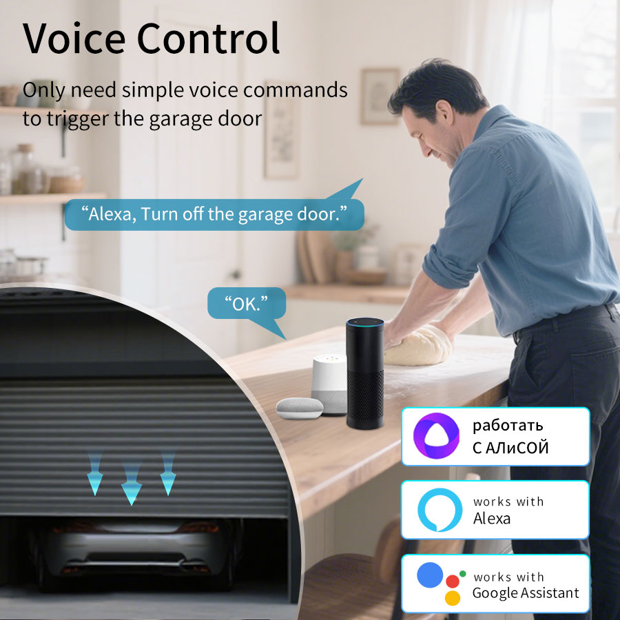 Tuya Smart WiFi or Zigbee Gara - Smart Home Solution ulasan dan harga