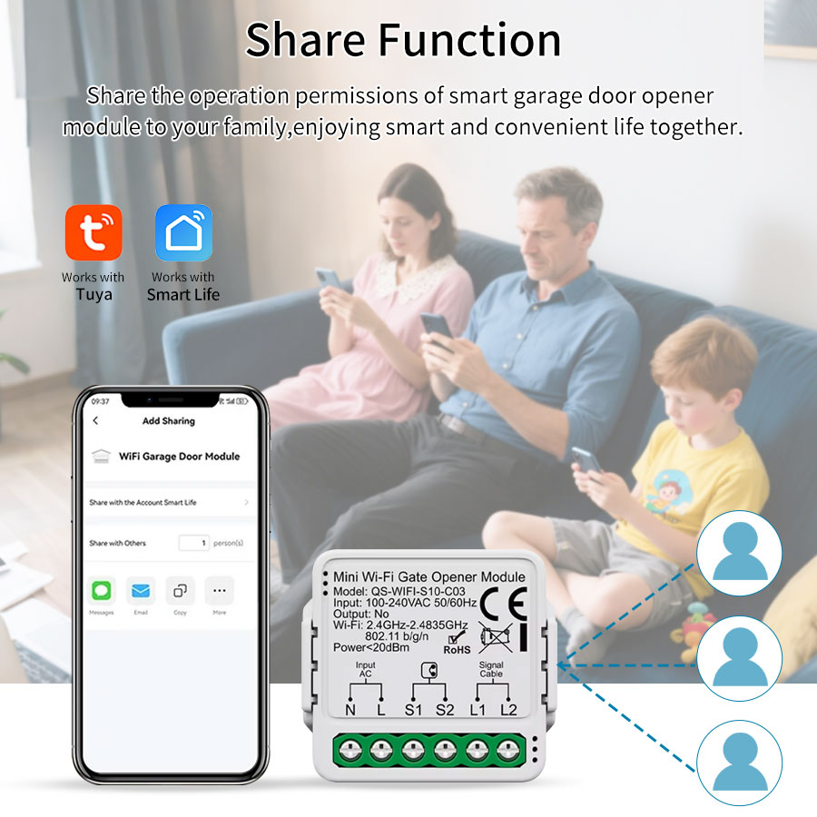 Tuya Smart WiFi or Zigbee Gara - Smart Home Solution ulasan dan harga