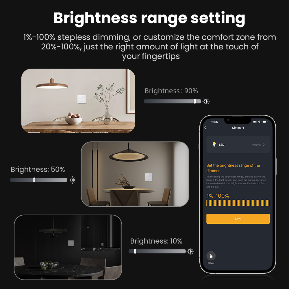 AVATTO WiFi 1/2 Gang Smart Dim - Smart Home Switch ulasan dan harga
