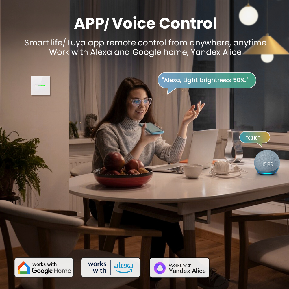 AVATTO WiFi 1/2 Gang Smart Dim - Smart Home Switch ulasan dan harga
