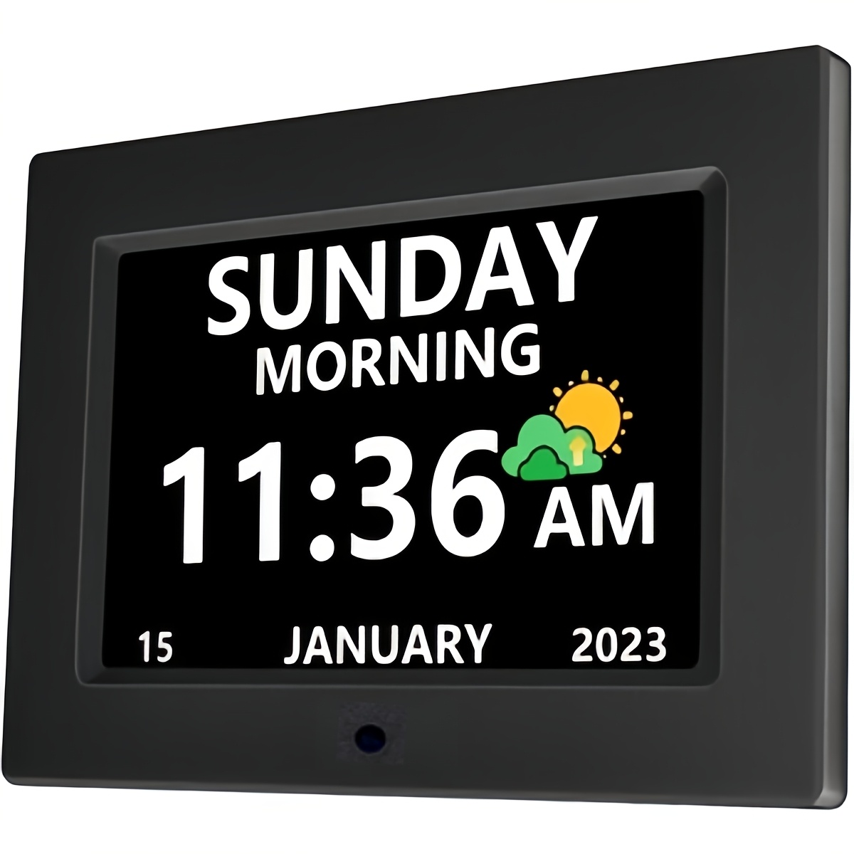 Smart Digital Wall Clock with  - Smart Home Icon ulasan dan harga