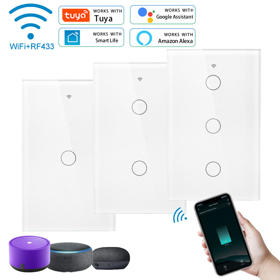 Tuya WiFi Touch Wall Smart Swi - Homesmart Online ulasan dan harga