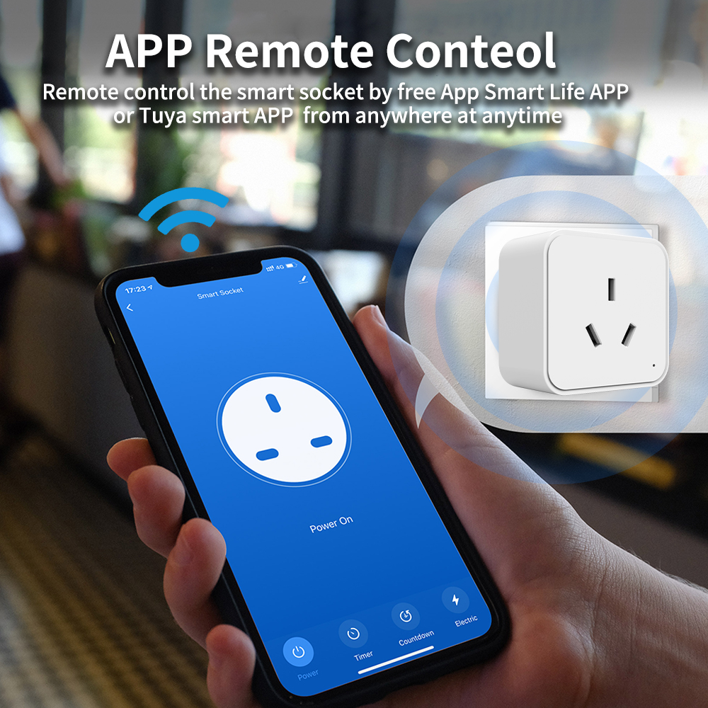 WiFi Tuya AU Standard Smart Pl - Smart Energy Monitor ulasan dan harga