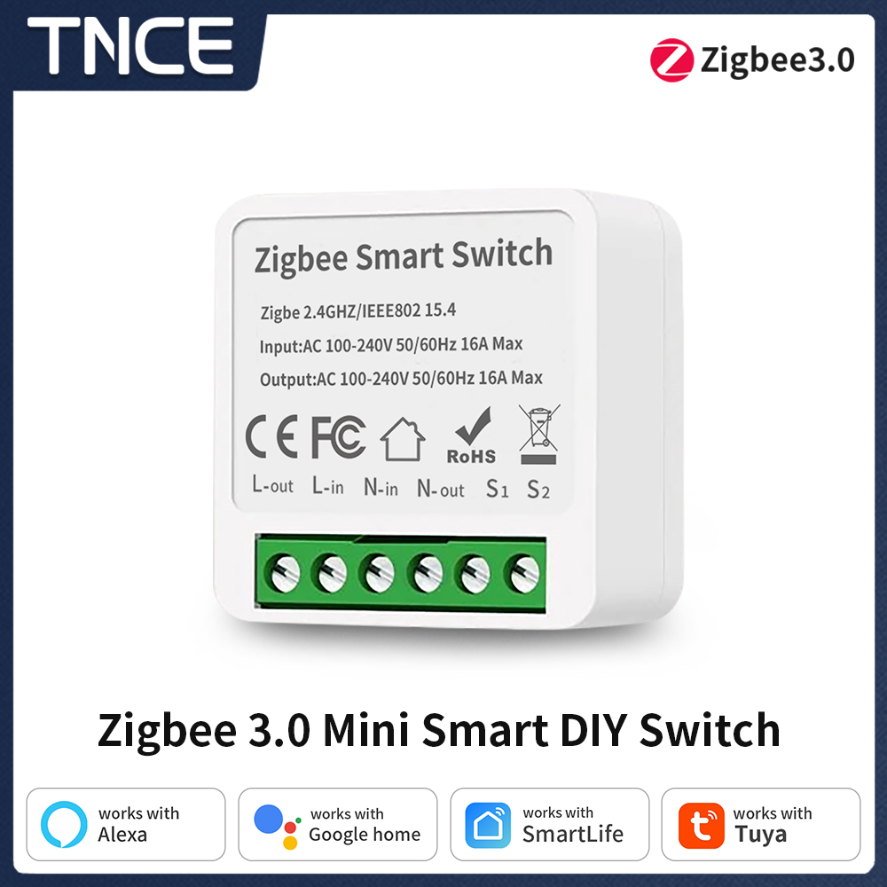 TNCE Tuya 16A Zigbee3.0 Smart  - Smart Home Switch ulasan dan harga