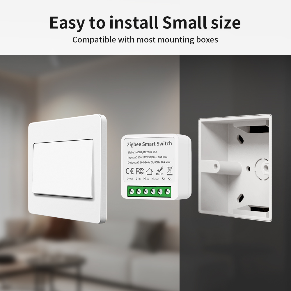 TNCE Tuya 16A Zigbee3.0 Smart  - Smart Home Switch ulasan dan harga