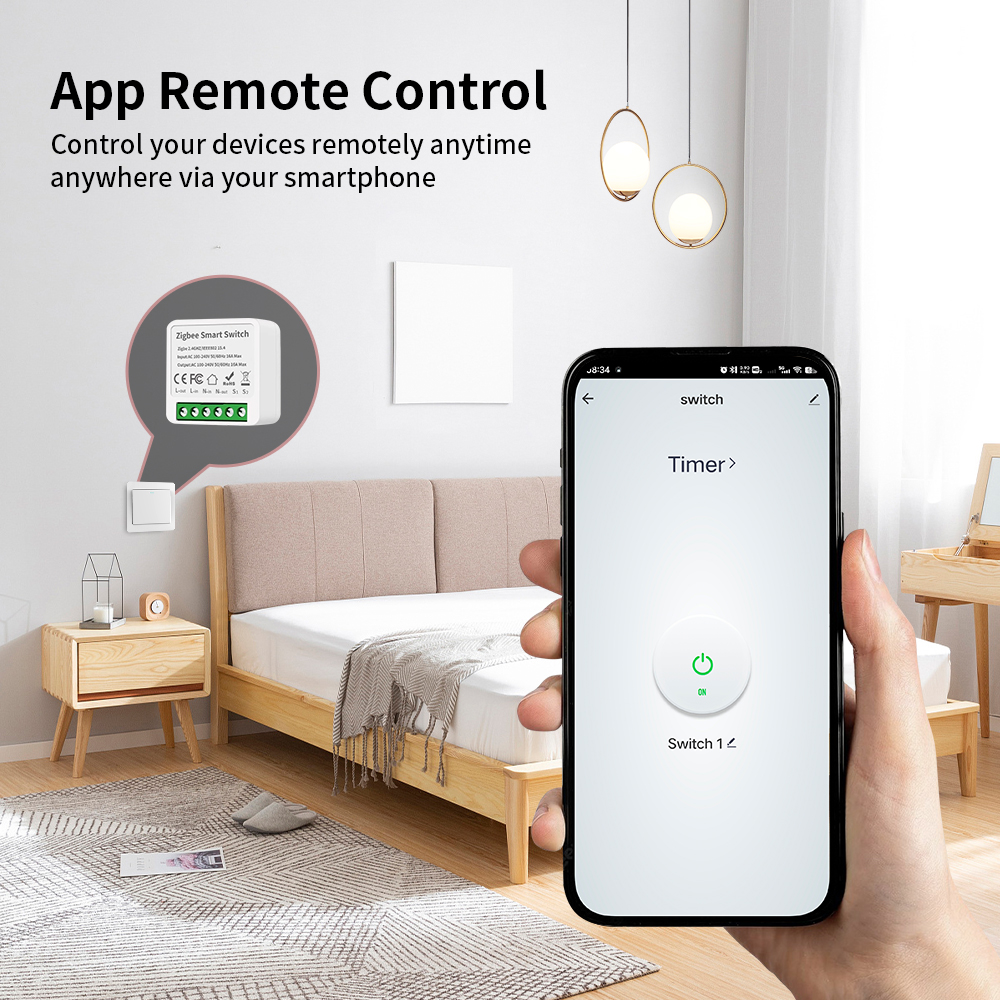 TNCE Tuya 16A Zigbee3.0 Smart  - Smart Home Switch ulasan dan harga