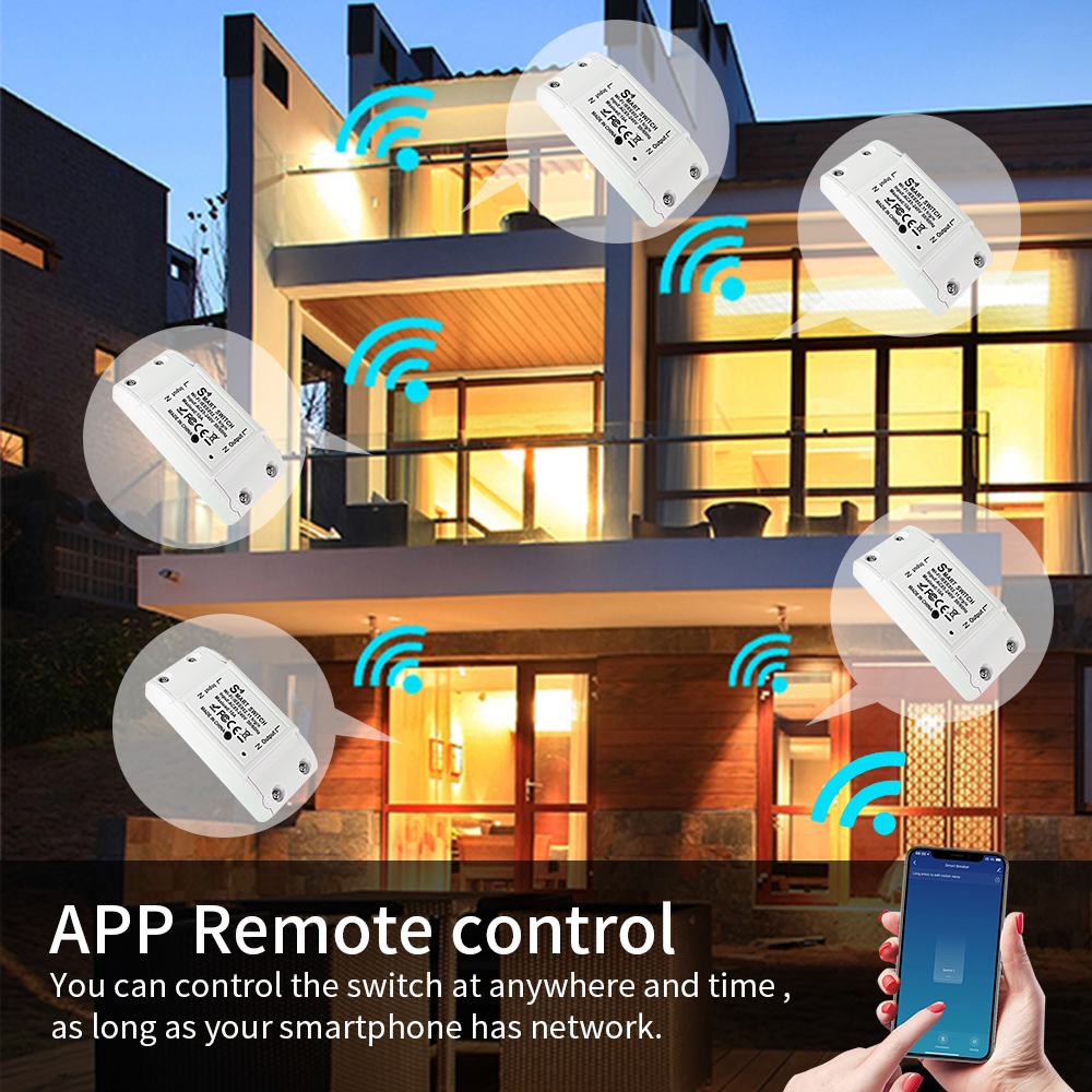 16A WiFi Tuya Smart Switch Wir - Smart Home Solution ulasan dan harga