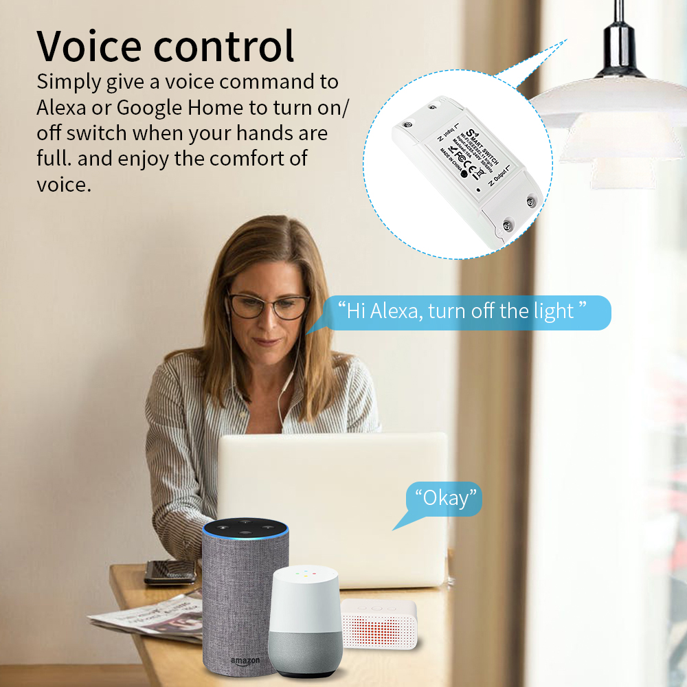 16A WiFi Tuya Smart Switch Wir - Smart Home Solution ulasan dan harga