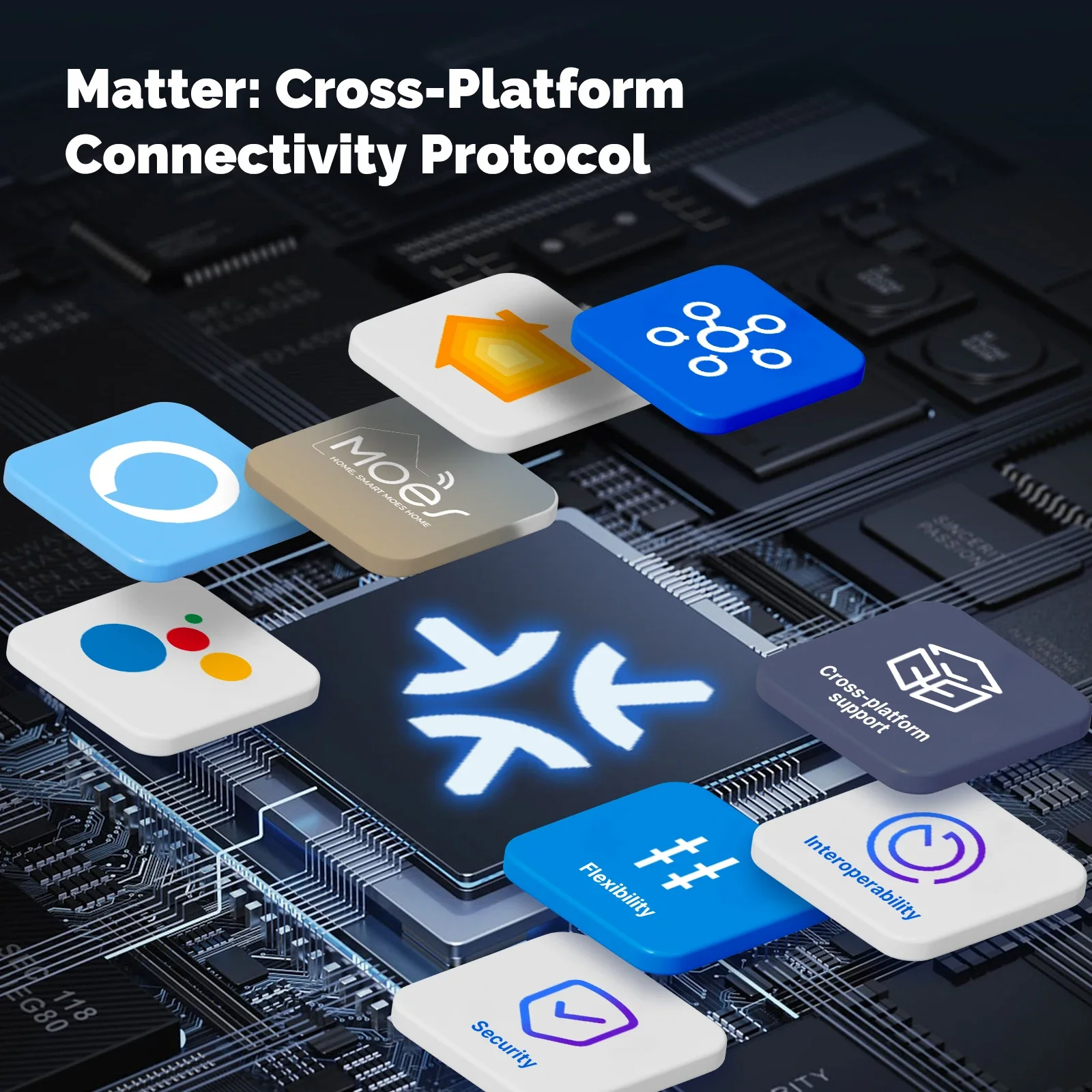 MOES Matter Tuya WiFi Smart Li - Smart Home Switch ulasan dan harga