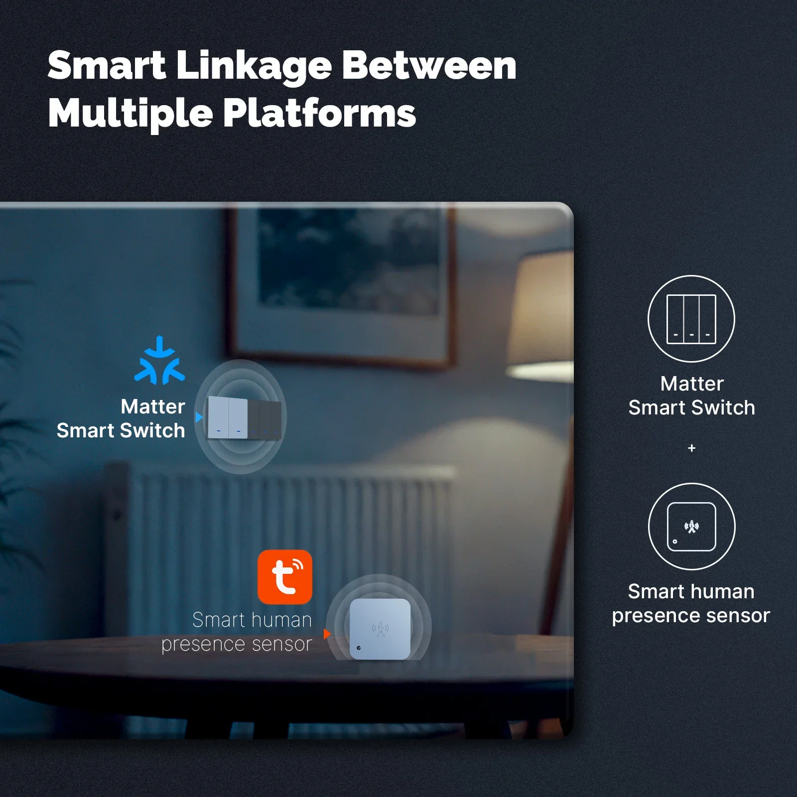 MOES Matter Tuya WiFi Smart Li - Smart Home Switch ulasan dan harga