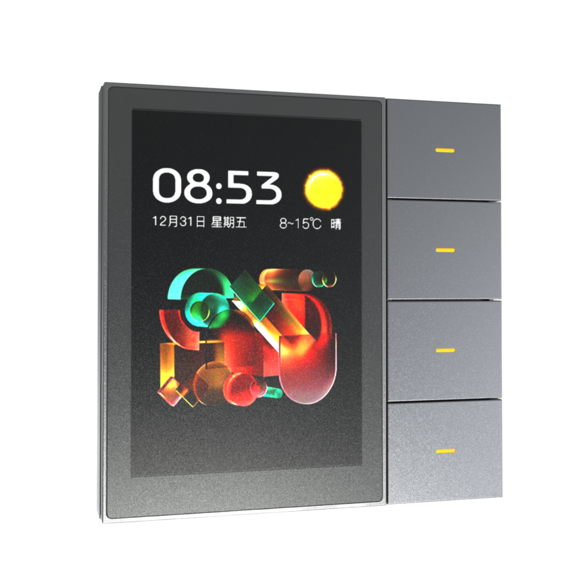 F3 Pro 3.5 Inch IPS Touch Pane - Smart Home Switch ulasan dan harga