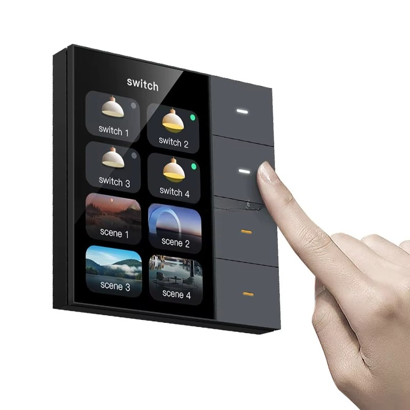 F3 Pro 3.5 Inch IPS Touch Pane - Smart Home Switch ulasan dan harga