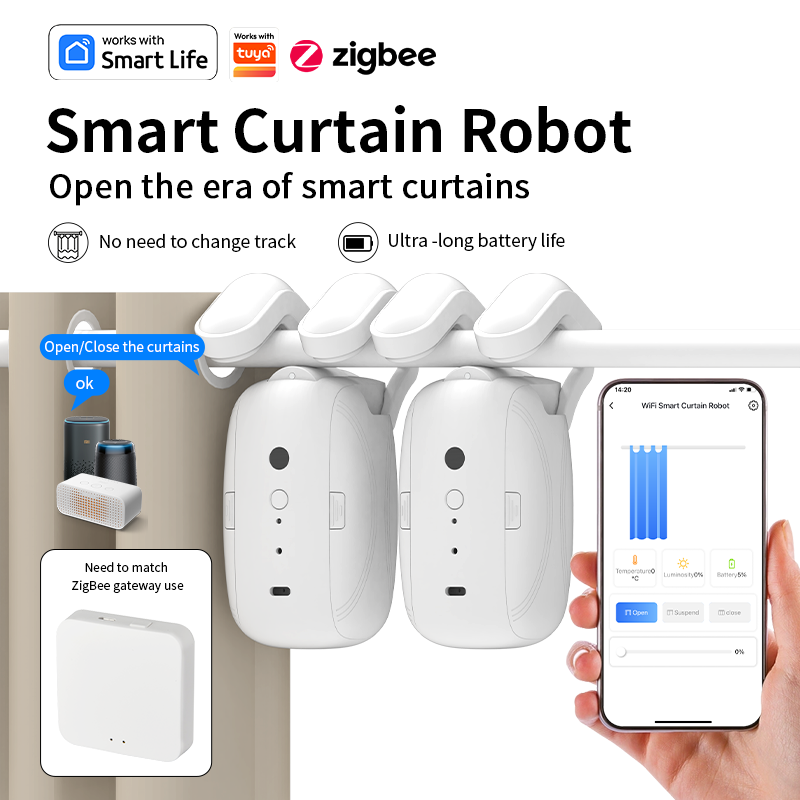 Zigbee Smart Curtain Driver Ro - Smart Home Switch ulasan dan harga