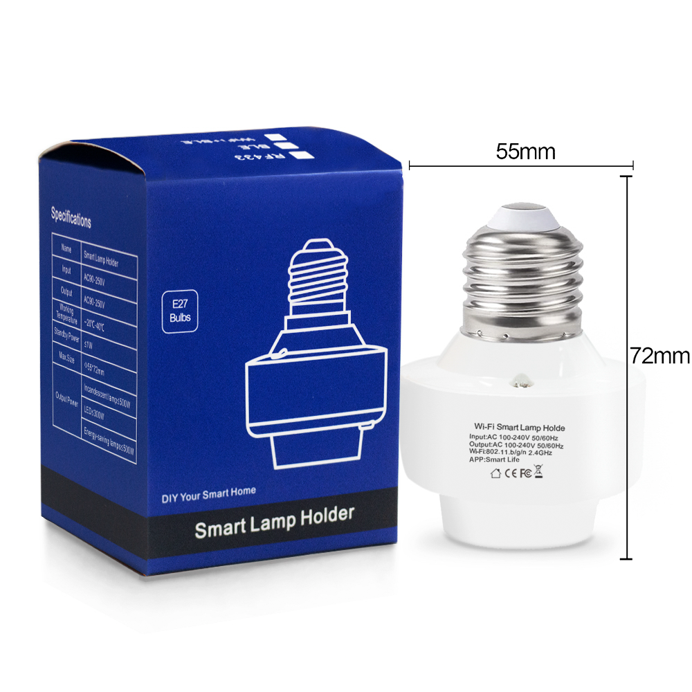 Tuya Smart E27 Socket Switch A - Smart Home Solution ulasan dan harga