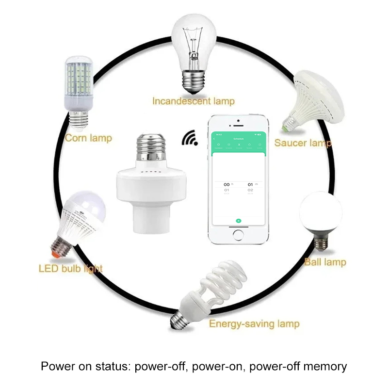 Tuya Smart E27 Socket Switch A - Smart Home Solution ulasan dan harga