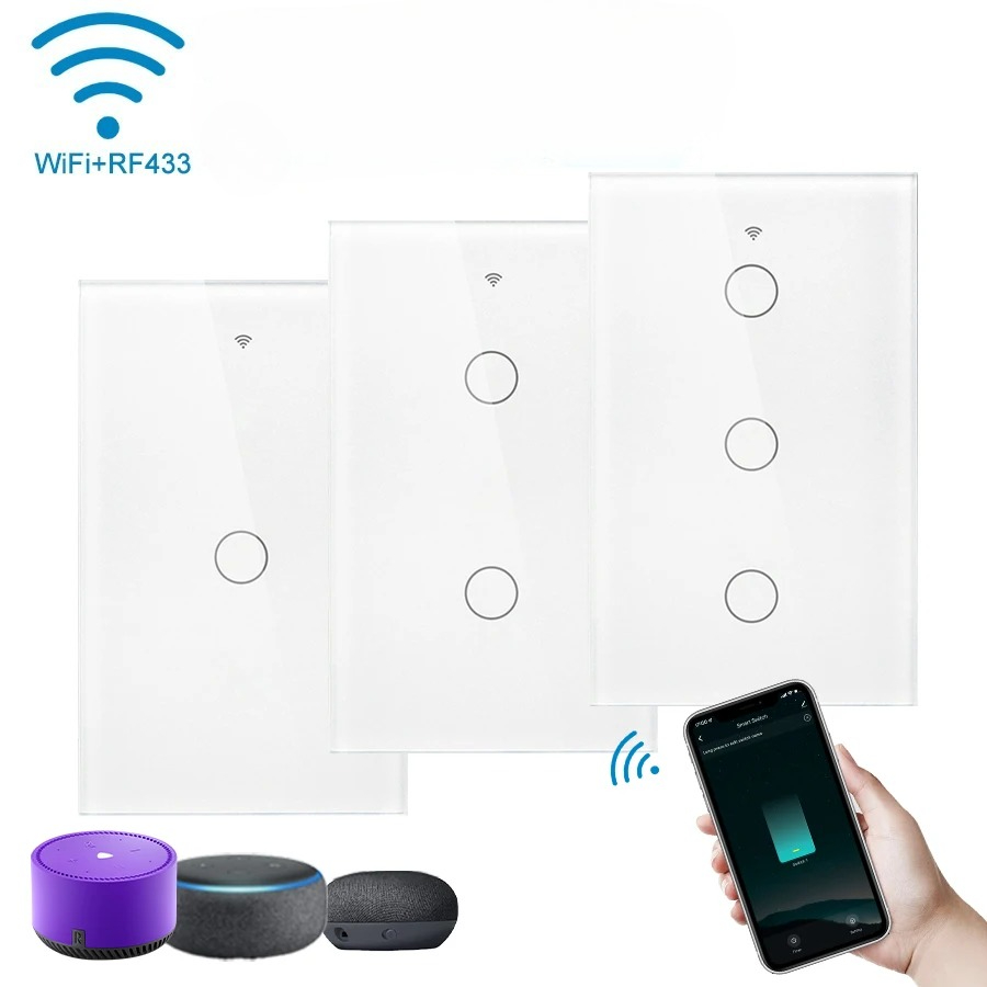 Tuya WiFi Touch Wall Smart Swi - Homesmart Online ulasan dan harga