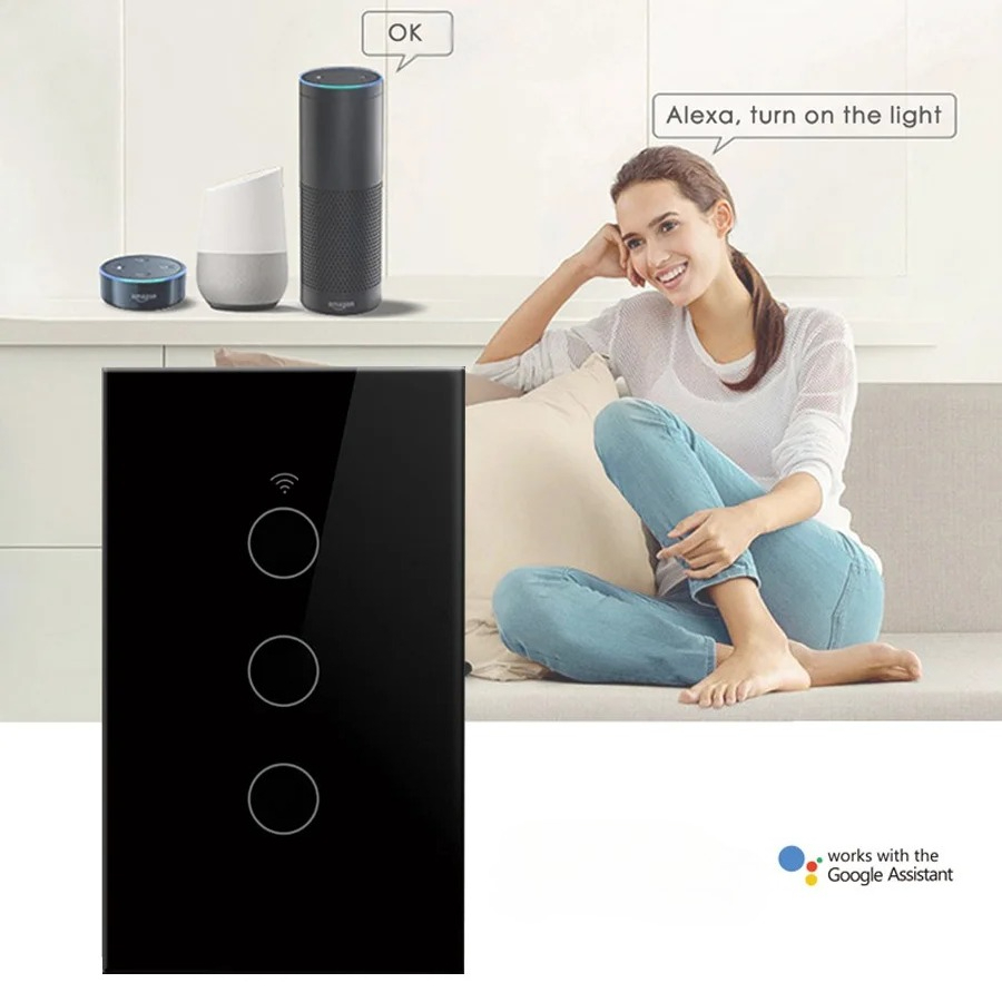Tuya WiFi Touch Wall Smart Swi - Homesmart Online ulasan dan harga