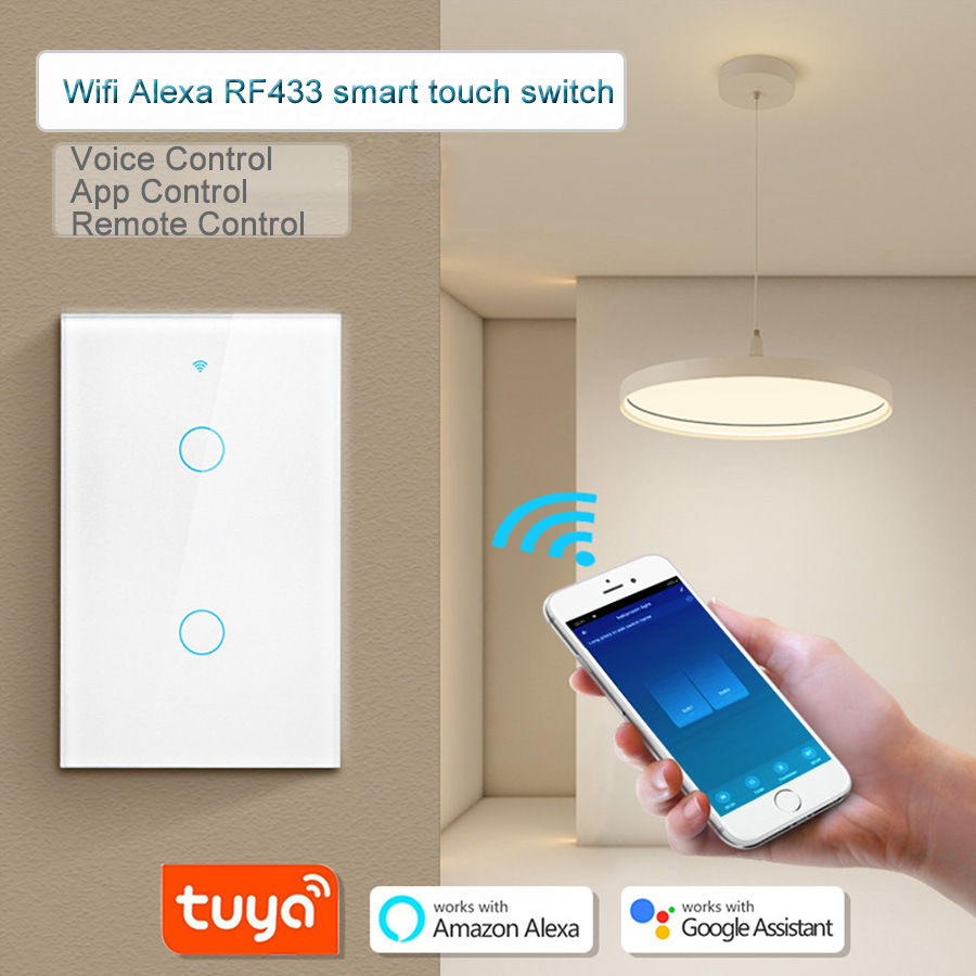 Tuya WiFi Touch Wall Smart Swi - Homesmart Online ulasan dan harga